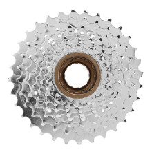 Freewheel13-32T, Cruach Chromoly Marthanach le Dearadh Log le haghaidh Feidhmíochta Éadrom, Cinntíonn Dromchla Plátáilte Nicil Friotaíocht