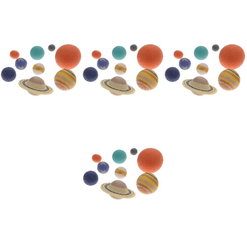 4 Sets Planetenmodell Sonnensystem Lernspielzeug Für 2