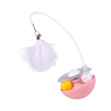 Wand Cats Stick Toy Detachable for Cats Exercise Indoor-Pink