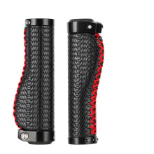 Cykelstyrehandtag Ergonomisk design Dubbelsidig låsning Halkfri gummipartiklar Bekvämt och hållbart grepp För vanlig mountainbike Lätt att