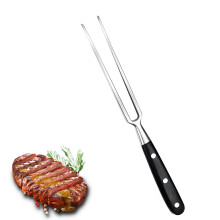 Meat Fork, Stainless Steel Grill Fork with Wooden Handle, 30 cm, Carving Fork