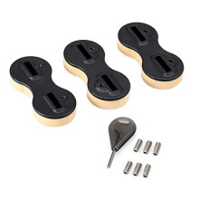 9 Degree Fusion Surfboard FCS White PVC FCS Connector for Surfboard Surfing