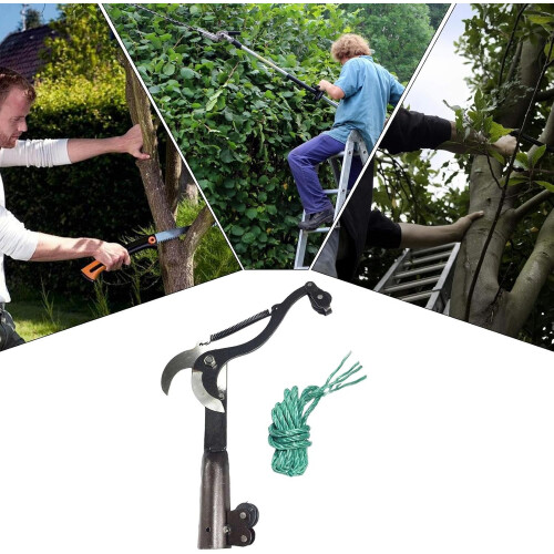 Bonsai care tool with precise cutting  ergonomic handle, Black 2
