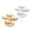 Platzsparender, drehbarer Snack-Halter,-transparent 2