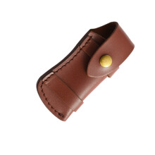 Leather Knife Case, Leather Belt Bag, Knife Sheath Tool for Pocket , Folding