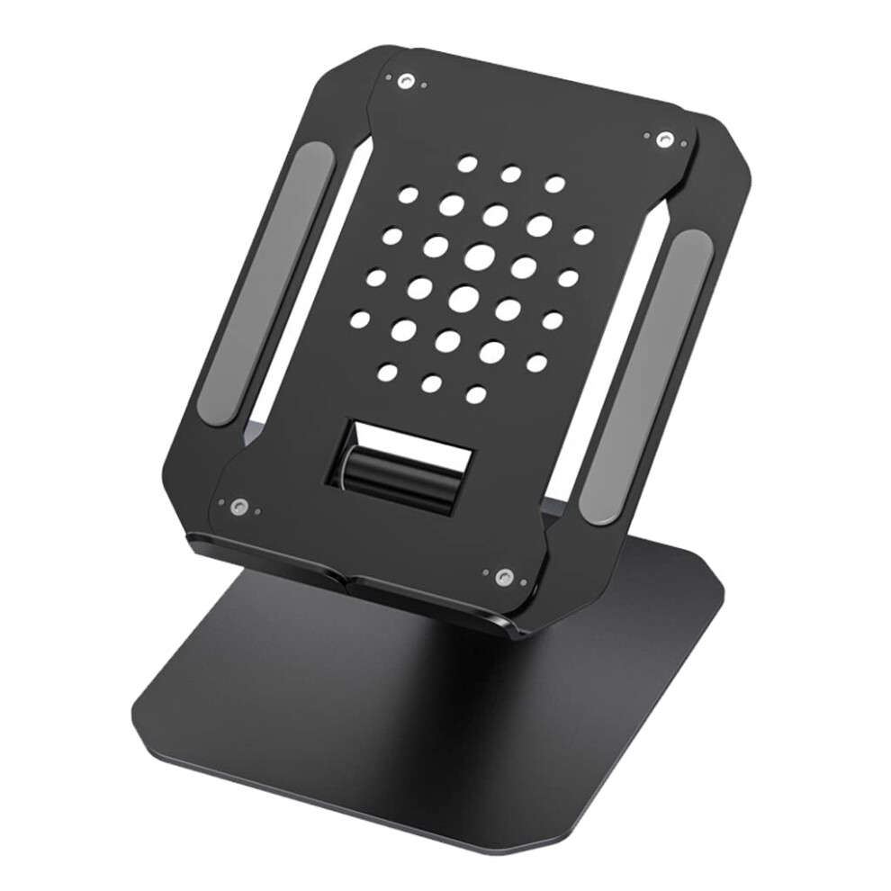 Laptop Stand Aluminum Foldable Portable Heightadjustable 1117 Inch Heatdissipating Ergonomic Notebook Stand Black 9323874479842