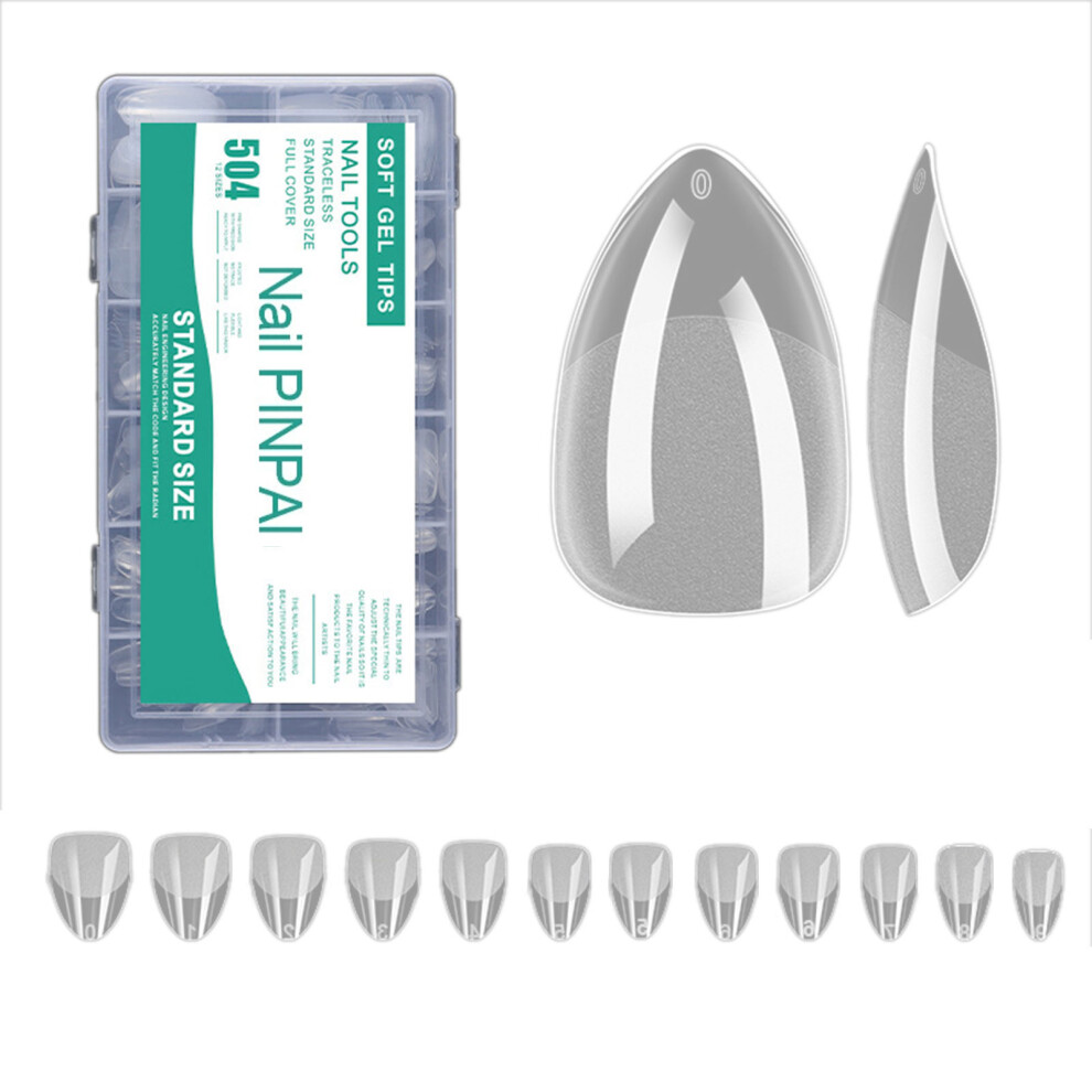 Full Cover Press on Nail Almond/Stilettos/Square False Nail-8