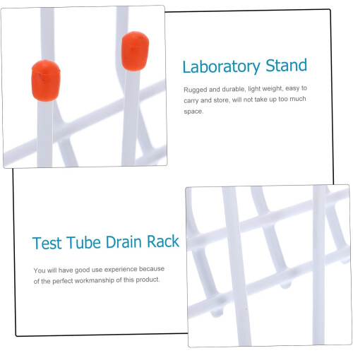 Laboratory Drain Rack, Experiment Stand, Laboratory Drying Rack, Iron, Pack of 1 1