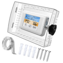 Wall Mounted Thermostat Cover Guard with Combination Lock Set