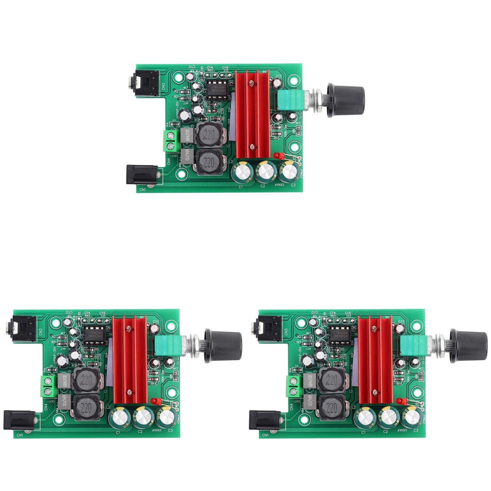 3X Power Amplifier Board Highly Sensitive Mono Tpa3116 Subwoofer Amplifier With Ne5532 Opamp Ref: 7260 9001264182403