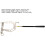 U Type Dock Hook, Mooring Rope Threader, Stainless Steel Cable Wire Guide, Ship Parking Tool (With Telescoping Pole) 5