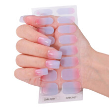 Nagelaufkleber, vollständig umwickelte-CMK0031