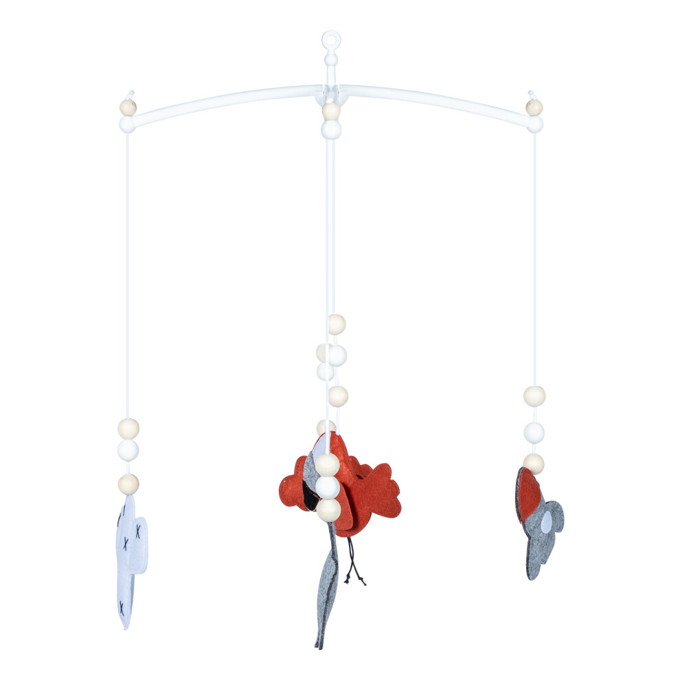 Ohphcall 2Pcs Adorable Felt Mobile Wind Chime Bedroom Decor
