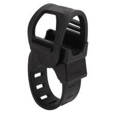 Flexibele zaklamphouder voor fietsen, zeer elastische verstelbare lamphouder, geschikt voor zaklampen tot 35 mm.