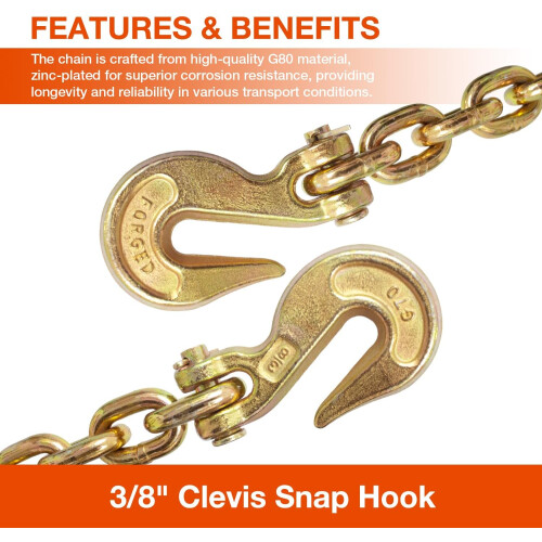3/4' Binder Chain (3/4' x 10ft) 3/8 Inch x 10Ft Ref: 4310 2