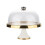 CeramicDessertTableCake plate with plastic lid, HotelRestaurant, High foot 1