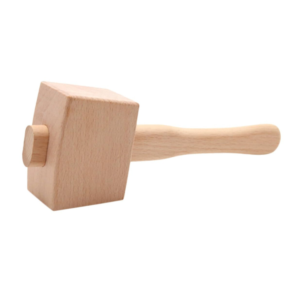 Wooden Mallet For Woodworking And Crafting Compact Handcrafted Mallet For Diy Projects Handeye Coordination Development 9001264259617