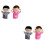 4St Handpop Familie Speelset Van Thuis 7