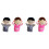 4St Handpop Familie Speelset Van Thuis 3