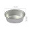 2Pcs Oval Shape Mini Cake Pans NonStick Aluminum Cheese Cake-M 2
