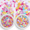 Breloques pour ongles 3D, 12 boîtes, papillon, fleur,-12Y084 7