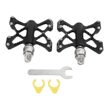 Fahrradpedale aus Aluminiumlegierung für Rennrad und Mountainbike, universell passend, leicht, wasserdicht, mit Lagern, rutschfest,
