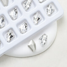 10 pièces de pierres précieuses pour ongles, strass,-style 20