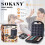 SK08002 1400W Donut Maker, Mini Doughnut Maker for 16 Mini Doughnuts, NonStick Coating, Automatic Temperature Control, BPAFree 5
