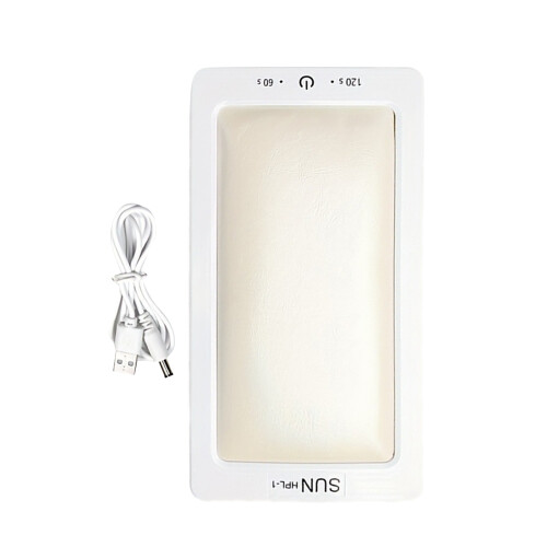 Lampe à ongles repose-main, sèche-ongles, oreiller à main-Blanc