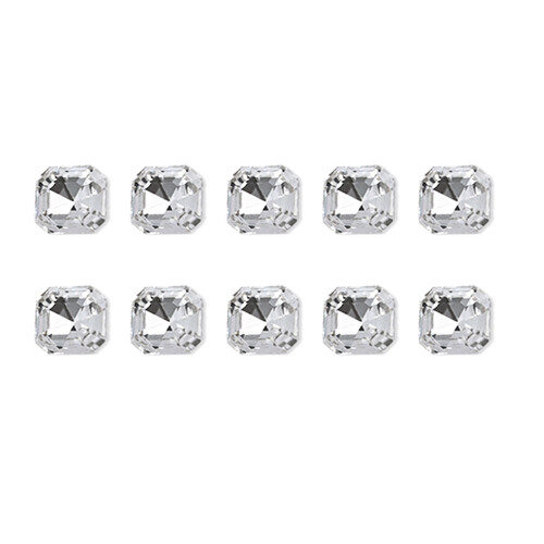 Strass pour ongles de forme irrégulière, 10 pièces,-style 13