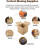 Brown corrugated cardboard boxes with handles, 3/5pack, packaging, moving boxes for shipping/moving Ref: 7008 5