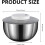 Electric Salad Spinner, 4.8L Automatic Vegetable Dryer, USB Rechargeable 4