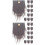 2 Sets Fake Beards And Wood Balls Kits For Gnome Making 5