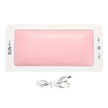 Repose-bras pour ongles, ensemble de lampe à UV LED,-Rose