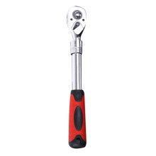 72 Tooth Adjustable Socket Ratchet Wrench 1/2 1/4 3/8 inch-L