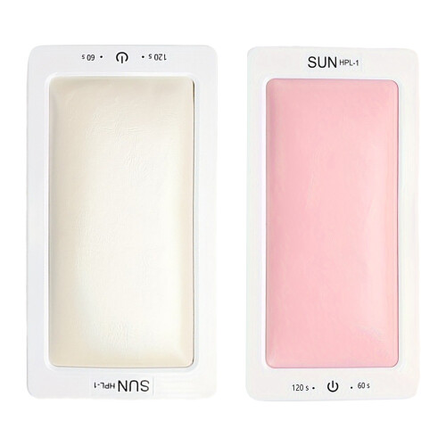 Repose-bras pour ongles, ensemble de lampe à UV LED,-Rose 2