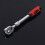72 Tooth Adjustable Socket Ratchet Wrench 1/2 1/4 3/8 inch-L 5