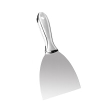 Flat Mouth Plaster Scraper Stainless Steel Joint Knife-4 inches