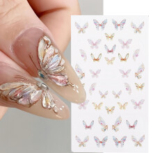 Summer Butterfly 5D Nail Sticker-R018 R018 R018 R018 R018