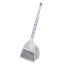 Small brooms and dustpan set for hand broom and dustpan for housework and play Colorcoordinated design White Ref: 8726