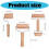 Ergonomic Wooden Dough Roller Stick Resistant-Double headed 3