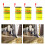 Fly Trap Sticky Adhesive Fruits Fly Hanging Strips Fly-5 sets 6