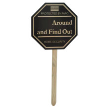 Fuck Around and Find Out Yard Sign Wood Stake  Birthday New-BK