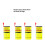 Fly Trap Sticky Adhesive Fruits Fly Hanging Strips Fly-5 sets 3