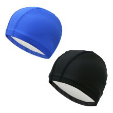 2er-Pack Unisex-Badekappen mit Ohrenschutz,