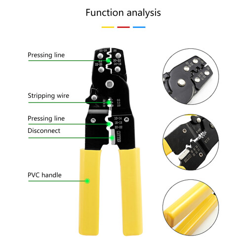 Electrician Tool Manual Operation Peel Wire Clamp Pliers 1