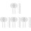 80 Pcs Elderly Reading And Kids Handheld Magnifier For Exploration 4