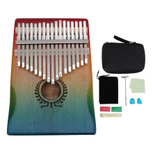 Kalimba 17 Tasten Tragbares Daumenklavier aus