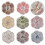 Breloques rectangulaires pour Nail Art, fleurs 3D,-style 01 3