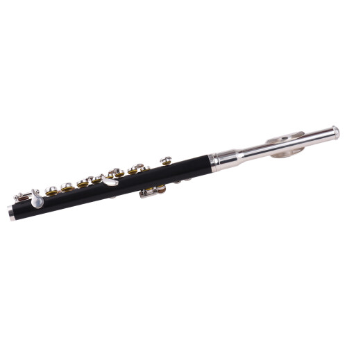Piccolo-Instrument, ABS-Rohr, Weißkupfer, 2